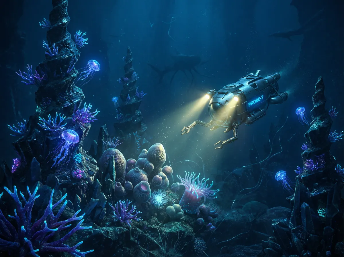 深海海沟探测器搜索 - 百合开车流污水